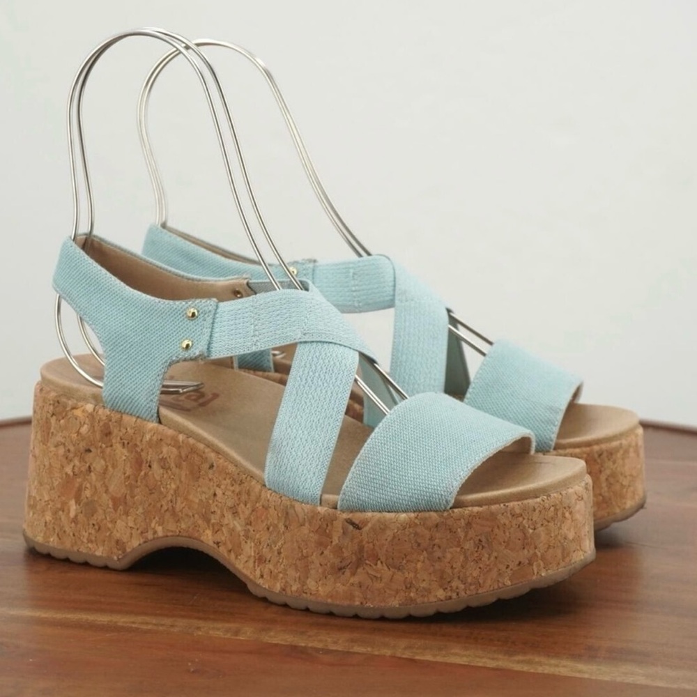 Dr. Scholl's Original Collection Dottie Platform Sandals Sz 6